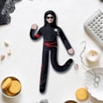 thumbnail image 4 of 11 Inch Poseable Michael Plush Doll, 2026 New Bendable Internal Wireframe Soft Stuffed Figure, Pop Star Collectible Toy, Desk Ornament Gift for Music Fans, 4 of 5