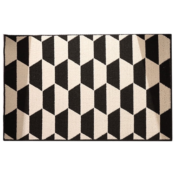 Alfombra antideslizante duradera para interior y exterior, fácil de cuidar, que no se desprende y resistente a las manchas para patio, terraza, patio trasero, balcón, porche cerrado, sala de estar,