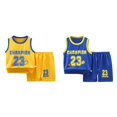 thumbnail image 1 of (2-Pack) Rinsvye Youth Basketball Shorts Set Sport Team Top Mesh Athletic Gym Wear Reversible Tank Performance Shirt Training Kits Sports Dress, 1 of 3
