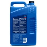 Chevron Supreme 10W-30 Motor Oil, 5 Quart Case (3 Pack)