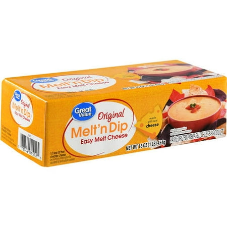 (3 Pack) Great Value Easy Melt Cheese, 16 oz