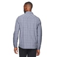 thumbnail image 3 of Avalanche Men's Stretch Woven Plaid Button Up Shirt With Zipper Pocket, 3 of 5