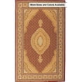 thumbnail image 3 of 2â€™ x 13â€™ Red and Beige Medallion Runner Rug, 3 of 4