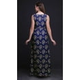 thumbnail image 5 of Bimba Floral Women Round Neck Printed Evening PartyÂ&nbsp;DressÂ&nbsp;Sleeveless Gown-XX-Large, 5 of 5