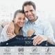 thumbnail image 4 of LHSHID 25th Anniversary Blanket Gifts Gift for 25th Wedding Anniversary 25 Years of Marriage Gift for Ruby Wedding Anniversary for Couple Yess Wife Husband Dad Mom Back Throw Blanket 60x80in, 4 of 6