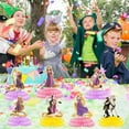 thumbnail image 6 of Long Hair Princess Party Decorations Centerpieces Cake Toppers Supplies for Birthday Photo Props Honeycomb Table Toppers, 6 of 7