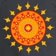 thumbnail image 3 of CafePress - Sun Chakra Long Sleeve Dark T Shirt - Long Sleeve Dark T-Shirt, 3 of 4