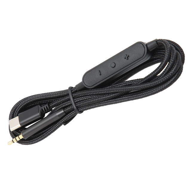 Cable de Audio de Auriculares, Cable de Extensión de Auriculares Interferencia de Widoje de Enchufe de Oro de 24 km Al Cable de Cobre para K490 OE2I PARA QC35 QC25 OE2