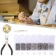 thumbnail image 5 of Alicates para joyería Jiayiqi Findings, anillos de unión, suministros para joyería, pinzas para joyería, anillos Oro blanco, 5 of 9