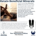 thumbnail image 5 of Berkey - Phoenix Gravity New Millennium Edition Water Filter Elements (Set of 6) - NMCL Endorsed Replacement in Lieu of Black Berkey Elements BB9-2, 5 of 9