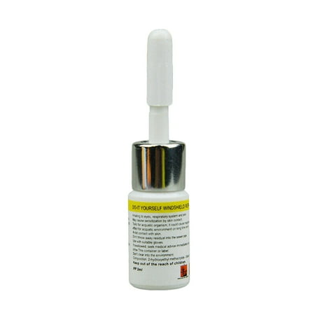 

Tool Kit Set Essential Tool Kit Basic Tool Kit Automotive Glass Nano Repair Fluid Car Window Glass Crack Chip Repair Tool 3ml White