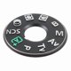 thumbnail image 2 of For Canon EOS 90D OEM Mode Dial Iron Pad, 2 of 4
