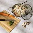 thumbnail image 5 of Serenk Modernist Stainless Steel Saute Pan, 2.64 Q Cooking Pan, Dishwasher Safe, 5 of 7