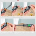 thumbnail image 4 of Inductive Voltage Tester 6Pcs Electrical Tester Pen B04 High Brightness Single Lamp Measuring Pen Screwdriver Insulation Resistance Meters, 4 of 7
