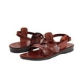 thumbnail image 7 of Holy Land Market Men/Women Biblical Jesus Leather Sandals/Slides From Jerusalem (Yashua-Style II) (31 M EU), 7 of 7