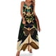 thumbnail image 1 of ÁRBOL DE MARIPOSAS: Vestido sin mangas con estampado abstracto vintage Vestido de dama de honor Vestido de mujer Vestido de fiesta de noche elegante de lujo para celebridades, 1 of 7