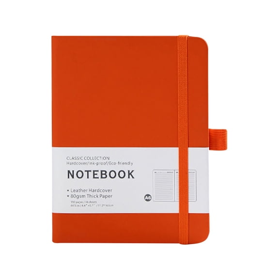 Lined Journal Notebookongmies A5 Hardcover Notebook Ruled Lined Journal Set with Pen Holder for Work Business Journaling Note Taking, 4.41"X5.75"