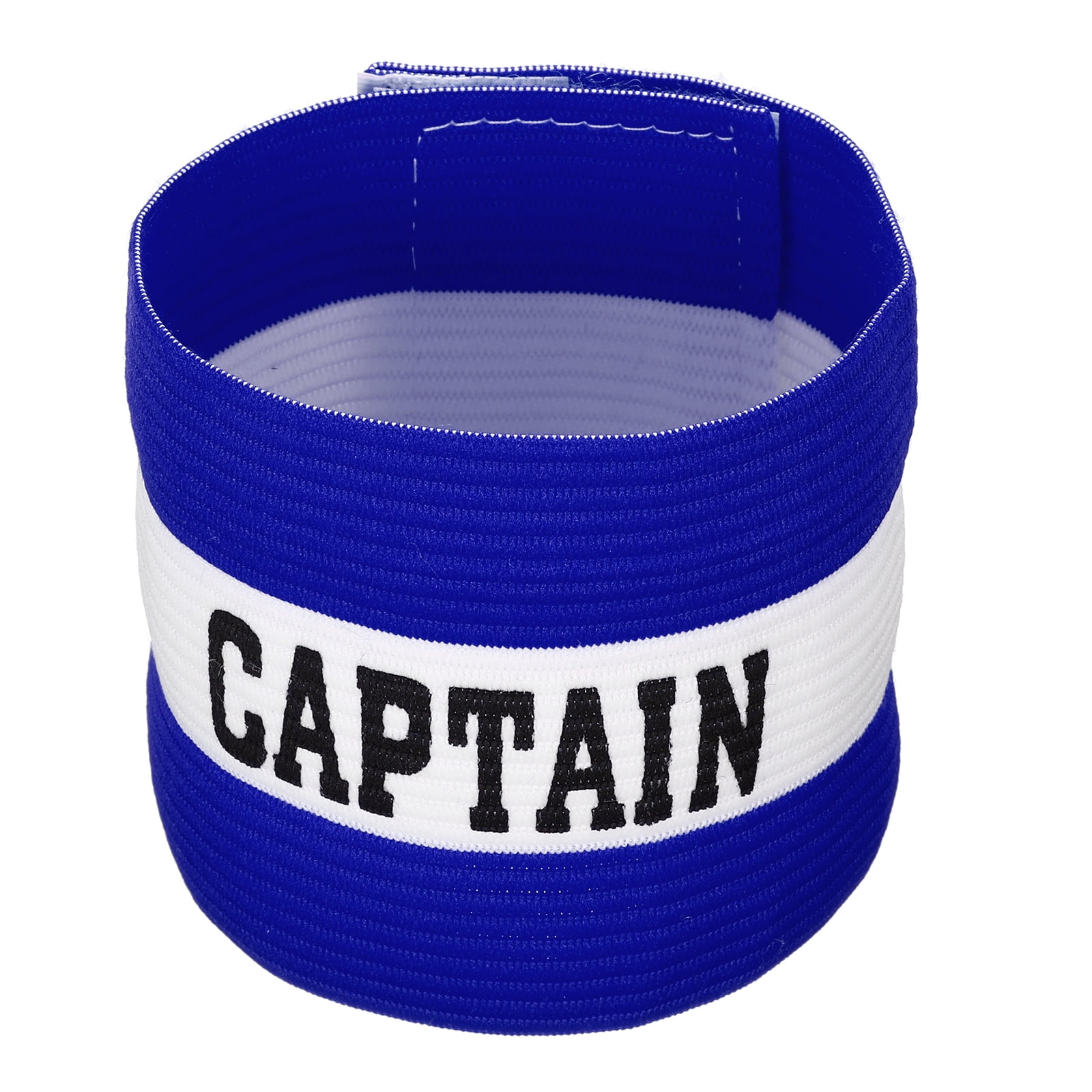 Uxcell Elastic Captain's Armband Soccer Team Training Arm Band Blue