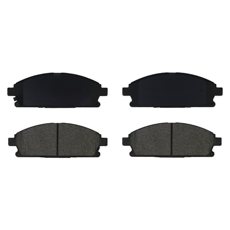 Gridiron Brakes Front Premium Semi-Metallic Brake Disc Pad Set (4)