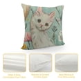 thumbnail image 4 of SHANXI Pillow Cover Floral Decorations Pillow Case for Home Sofa Couch Decor 22x22in, 4 of 5