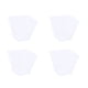 thumbnail image 2 of EeaseMX 40 vasos desechables de plástico transparente para porciones, cuadrados, transparentes, para gelatina, yogur, mousses y postres., 2 of 7