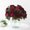 Red, variant on Artificial Flowers for Weddings & Home Decor – Realistic Faux Flower Bouquets, Centerpieces, Wall Arrangements (10.6Inch, Handheld/Vase Ready) – Party, Garden, DIY Decor