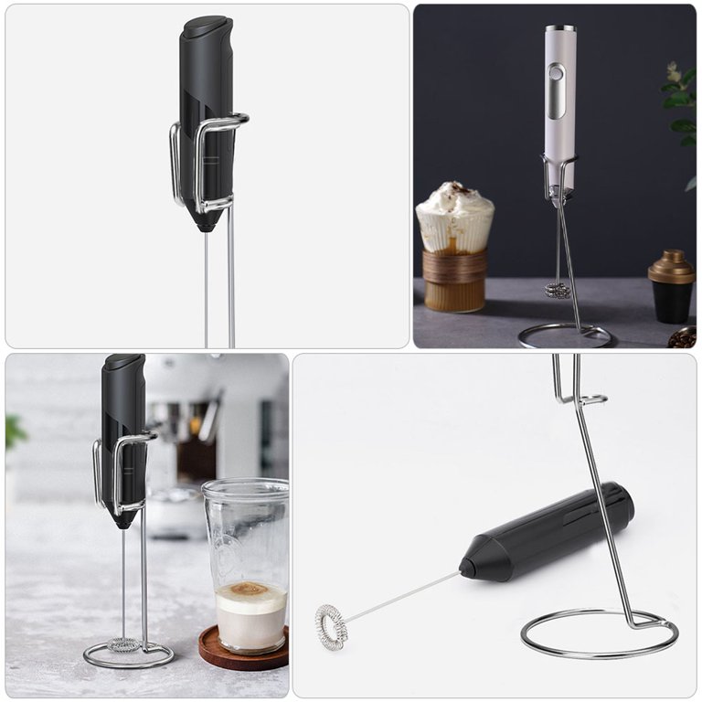 Metal Egg Beater Stand Milk Frother Rack Coffee Frother Holder Eggbeater  Rest