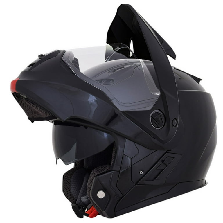 AFX FX-111 Dual Sport Modular Helmet Black LG - Walmart.com