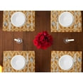 thumbnail image 2 of Jacquard Tribal Diamonds Dinner Table Placemats Holiday Home Decoration 13" x 19" (Pack of 4), 2 of 6