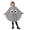 E-Grey, variant on LIIPEE Kids Halloween Costumes Boys Girls Unisex Hooded Ghost Graphic Capes Dress Up Clothes,4-6 Years