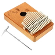 17-tone Kalimba Marimba Instrument Player Adult Gifts Musical Instruments for Adults Finger Thumb Pianos