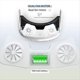 thumbnail image 4 of Para Meta 3 Cubierta de Circulación de Aire con Ventilador de Refrigeración Máscara de Interfaz de Repuesto para Auriculares VR para Quest3 A, 4 of 5