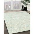 thumbnail image 3 of Ahgly Company Machine Washable Indoor Rectangle Contemporary Pale Silver Gray Area Rugs, 2' x 5', 3 of 7