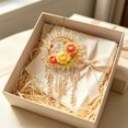 thumbnail image 4 of Clearance! Suncatcher Window Hanging Ornament Floral Butterfly Acrylic Wind Chime with Crystal Pendant for Home Bedroom Living Room Window Garden Boho Wall Art Decor, 4 of 7