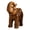 B, variant on KGJQ Elephant Figurine Ornament, Resin Wood Grain Elephant Statue, Auspicious Animal Sculpture for Home Office Living Room Bedroom Decoration