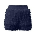 thumbnail image 4 of Women Ruffle Shorts Bloomers Cute Lace Pumpkin Pants Sexy Layered Bottoms Sweet Pettipants, 4 of 4