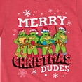 thumbnail image 3 of Teenage Muntant Ninja Turtle - Merry Christmas Dude - Toddler And Youth Short Sleeve Graphic T-Shirt, 3 of 5