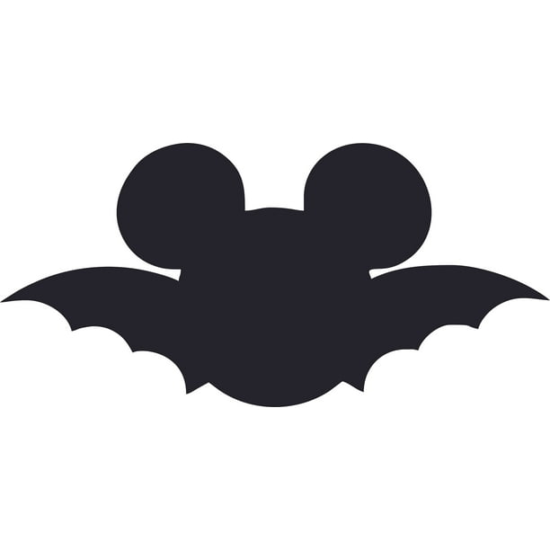 Mickey Mouse Bat Cartoon Characters Wall Art Vinyl Sticker Design Decal