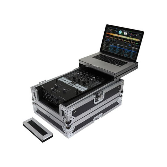 EXTRA DEEP, LOW PROFILE GLIDE STYLE, UNIVERSAL CASE FOR 10" FORMAT DJ MIXERS