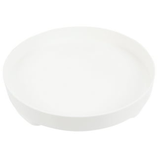 White clearance circle tray