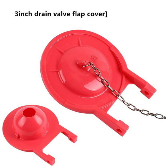 Wangsaura 3-inch Toilet Flapper with Chain, Toilet Stopper Flapper