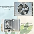 thumbnail image 3 of Kolice Commercial Heavy Duty 15 Trays Bakery Shock Freezing Blast Chiller & Freezer, Chest Freezer, Frozen Dough Blast Freezer, Freezer Cabinets-Lowest Temperature -40°F(-40°C), 3 of 10