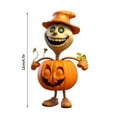 thumbnail image 3 of Figurines de Citrouilles d'Halloween Décorations Citrouille en Résine Ornements Poupée Citrouille d'Intérieur Décorations d'Halloween en Liquidation pour Décoration de Dessus de Table à la Maison d'Halloween(A), 3 of 5
