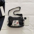 thumbnail image 4 of SPEKSEE Denim Purse Crossbody Bags, Boho Hobo Crossbody Bags for Women, Casual Y2K Travel Purse with Butterfly Pattern Lots of Pockets, 4 of 8