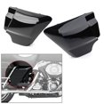 thumbnail image 1 of Stretched Side Cover Panels For 2009-2018 2017 2016 Harley Touring Models Black, 1 of 4