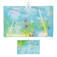 thumbnail image 1 of Uther Cart Golf Towel in Multi Fashion Prints, Golf Towels for Golf Bags for Men and Women Golf Accessories, Microfiber Sports Towel with Carabiner Clip (15 Inch x 24 Inch), 1 of 5