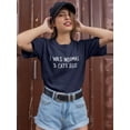 thumbnail image 2 of I Was Normal 3 Cats Ago! T-Shirt Women -Smartprints Designs, Female Large, 2 of 4
