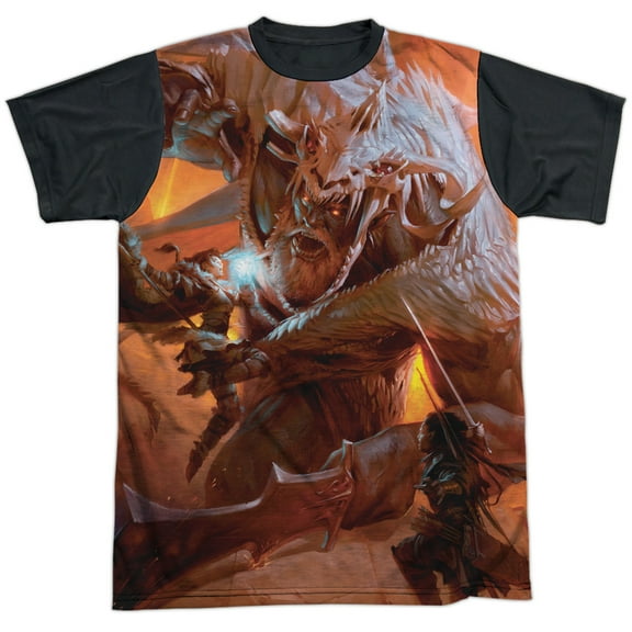 Dungeons And Dragons Players Handbook Cover Unisex Adult Halloween Costume Sublimated T Shirt