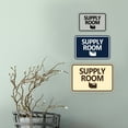 thumbnail image 3 of Classic Framed Supply Room Sign (Blue) - Small, 3 of 4