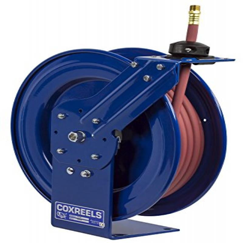 Coxreels PLP135 Low Pressure Retractable Air/Water Hose Reel 1/4" I.D., 35' Hose Capacity